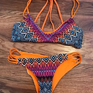 multi color bikini - brand new